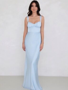 Park & Fifth Dawson Dress Powder Blue